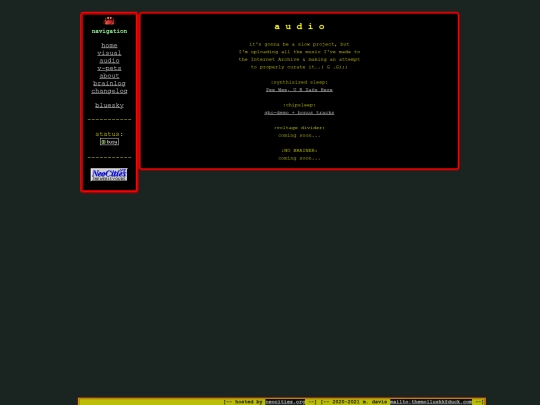 audio screenshot