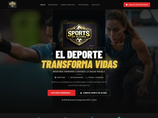 sportsenaltura screenshot