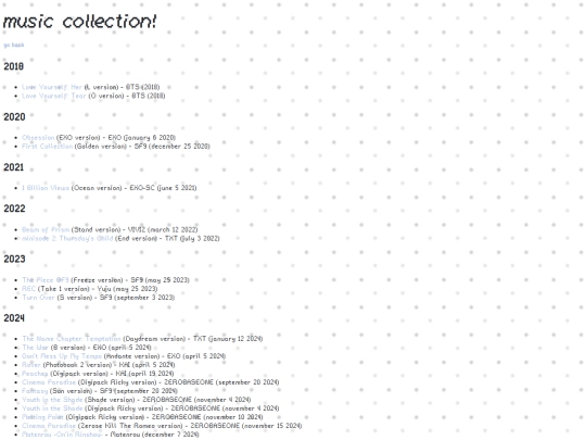 collections/music screenshot