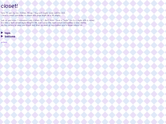 personal/closet screenshot