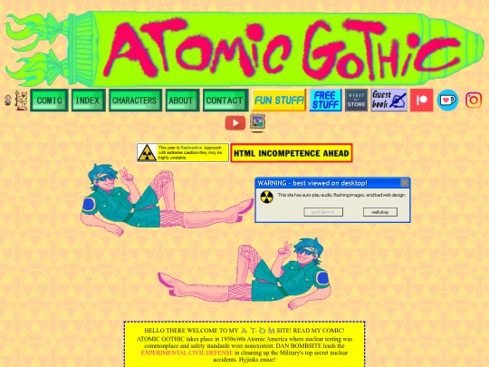atomic gothic test/atomicgothicclassic screenshot