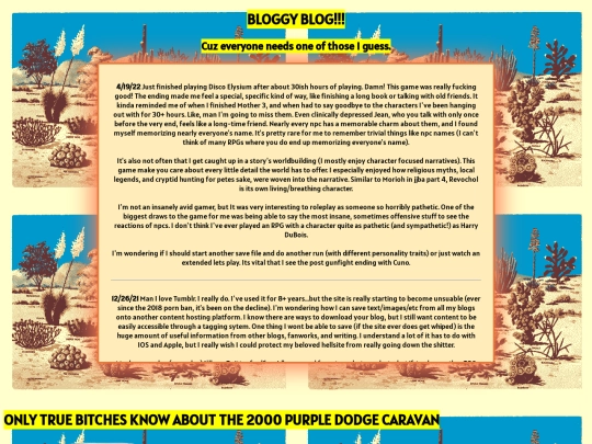 atomic gothic test/blog screenshot