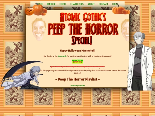 atomic gothic test/peepthehorror screenshot