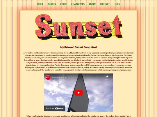 atomic gothic test/sunset screenshot