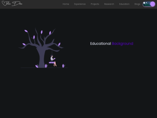 education screenshot