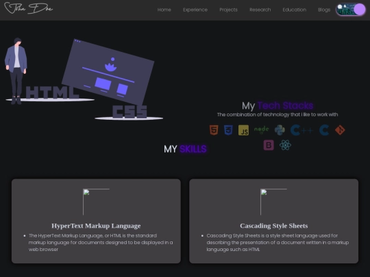 techstack screenshot