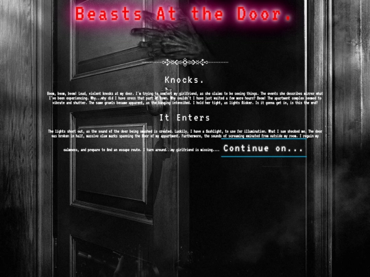 Beastsatthedoor screenshot