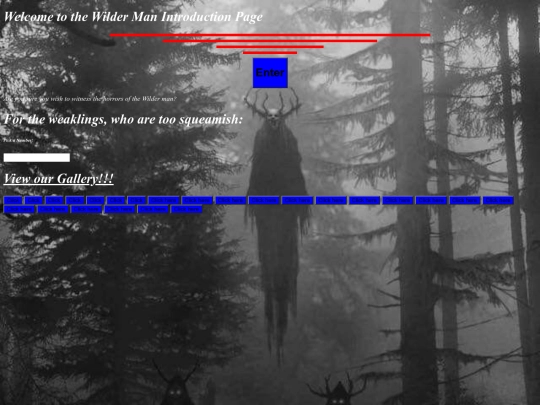 WilderMan screenshot