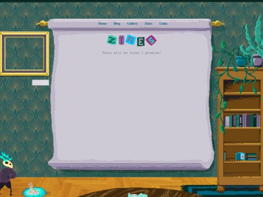 zines screenshot