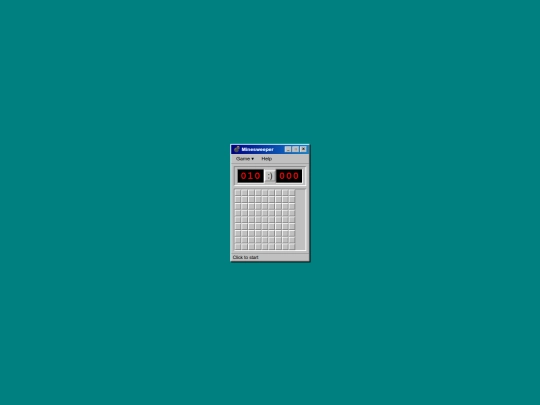 minesweeper screenshot