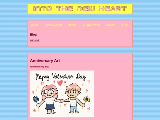 blog screenshot