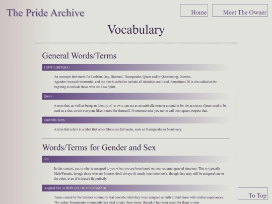 Vocab screenshot