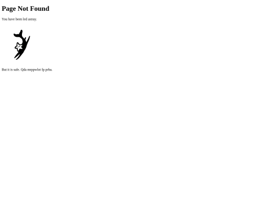 not_found screenshot