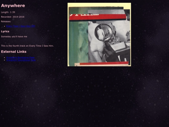songs/anywhere screenshot