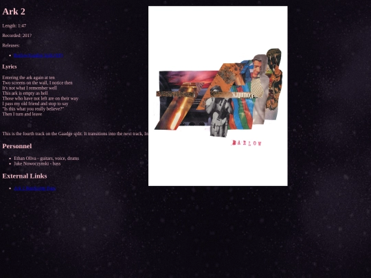 songs/ark2 screenshot