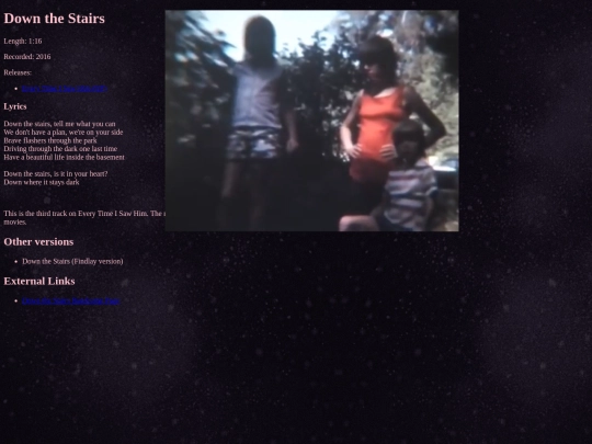 songs/downthestairs screenshot