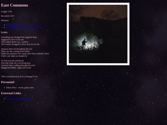 songs/eastcommons screenshot