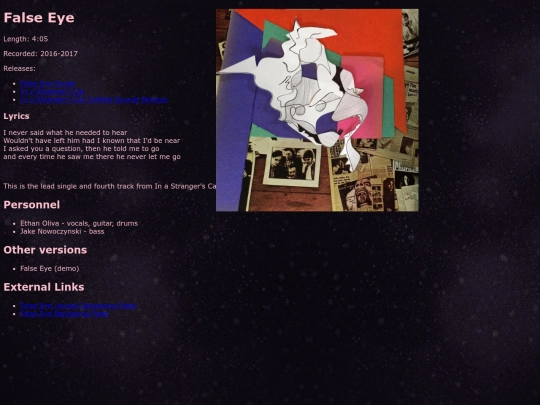 songs/falseeye screenshot