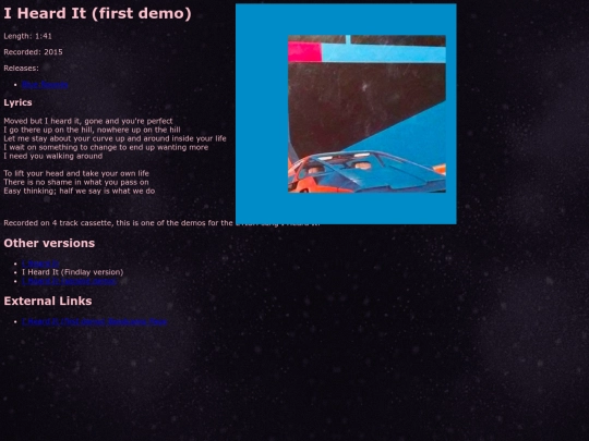 songs/iheardit1 screenshot