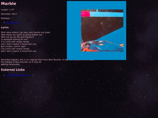 songs/marble screenshot