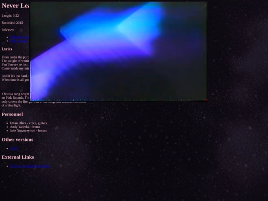 songs/neverleave screenshot