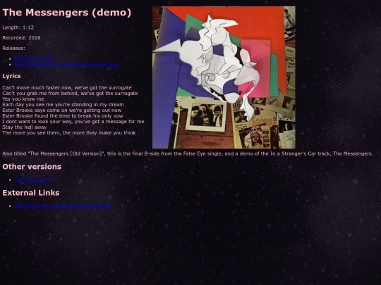 songs/themessengersold screenshot