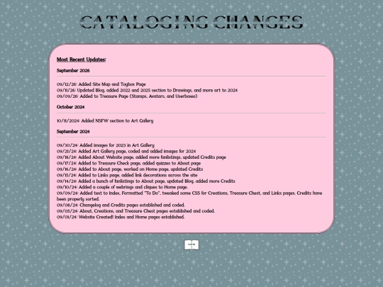 changelog screenshot