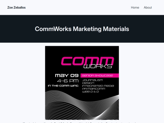 ZZportfolio/projects/commworks screenshot