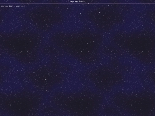 not_found screenshot