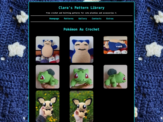Gallery/GalleryPokemonAuCrochet screenshot