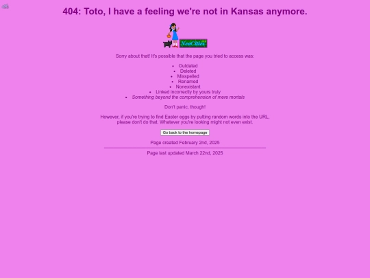 not_found screenshot