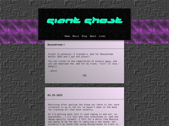 blog screenshot