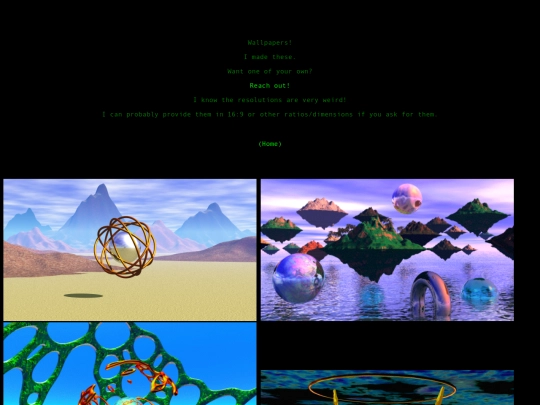 wallpapers screenshot