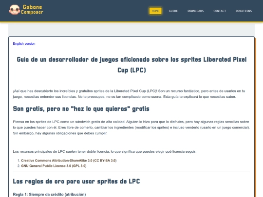 lpc_guide_for_amateurs_es screenshot