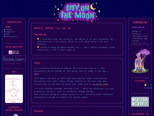 about/now screenshot