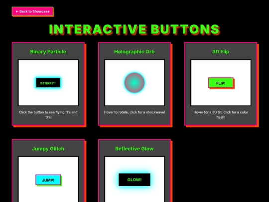 buttons screenshot