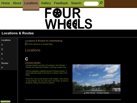 location screenshot