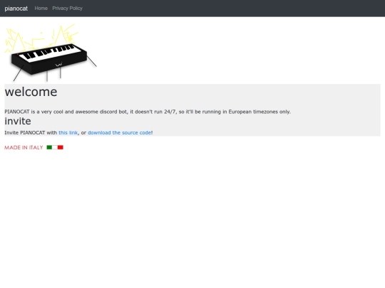 pianocat/en/home screenshot