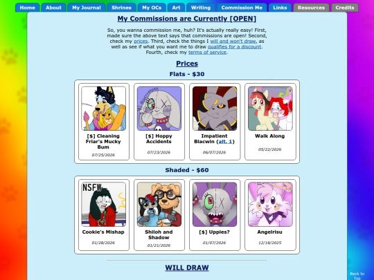 commissionme screenshot