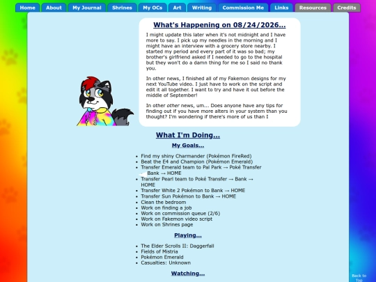 journal/08242026 screenshot