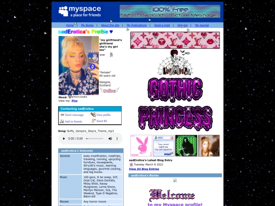 myspace screenshot