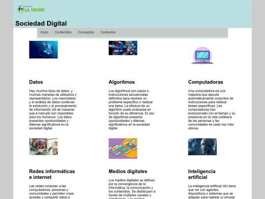 contenidos screenshot