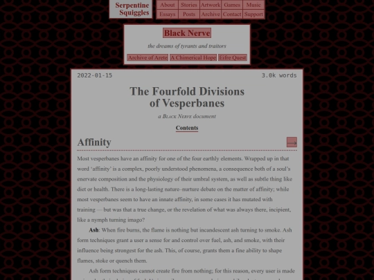 black-nerve/apocrypha/fourfold-division screenshot