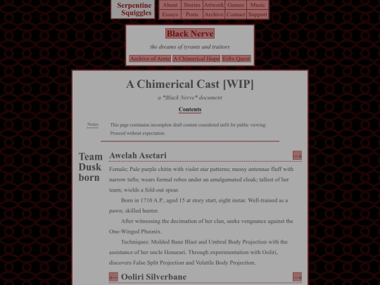black-nerve/chimhop/cast screenshot