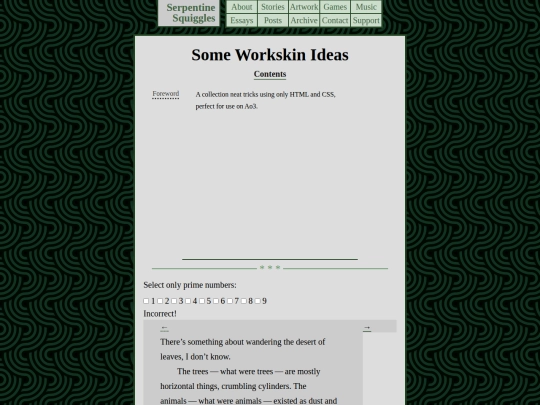code/workskin-demo screenshot