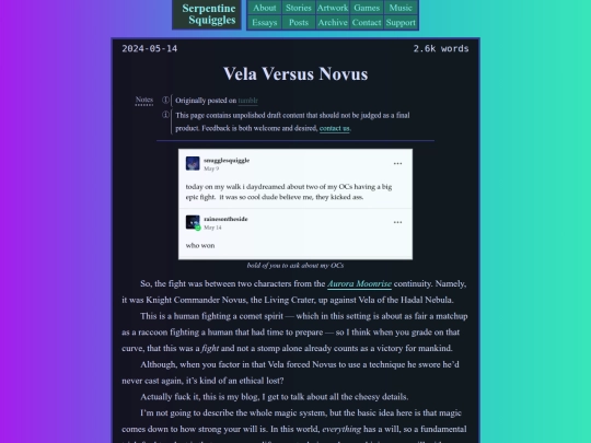fiction/aurora/vela-vs-novus screenshot