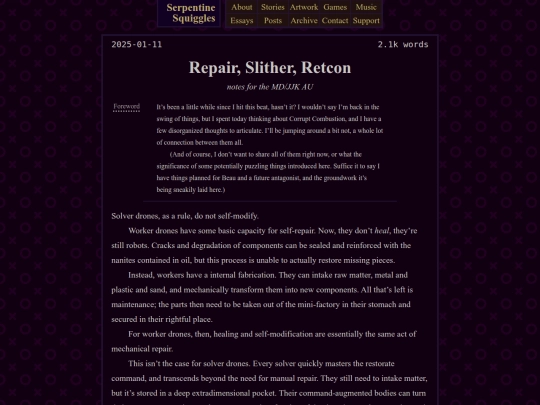 fiction/corrupt-combustion/repair-slither screenshot