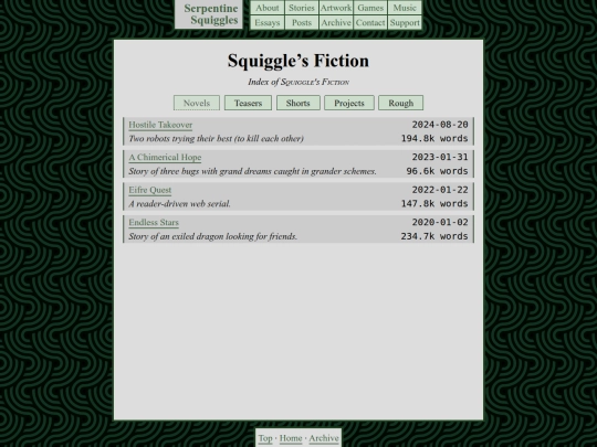fiction screenshot