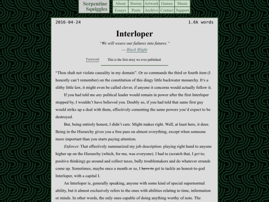 fiction/interloper screenshot