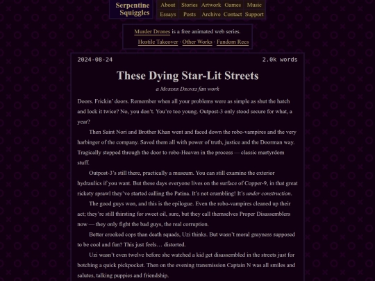 fiction/murder-drones/dying-streets screenshot